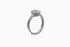 Divya दिव्या | Rosenquarz | Ring | Silber | Rhodiniert